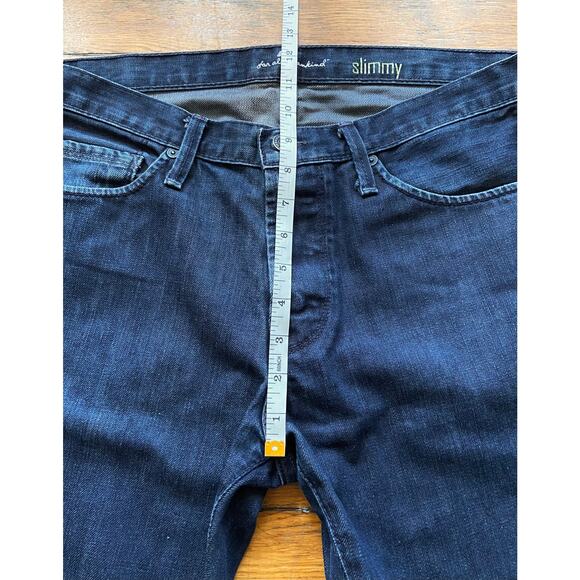 7 FOR ALL MANKIND 'Slimmy' Button-Fly Jeans Mens sz 32 - Picture 9 of 13